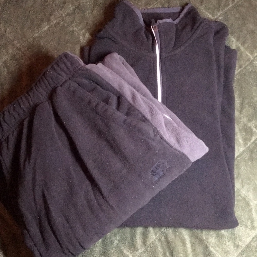 QUARTER ZIP FELECE TRACK SUIT M